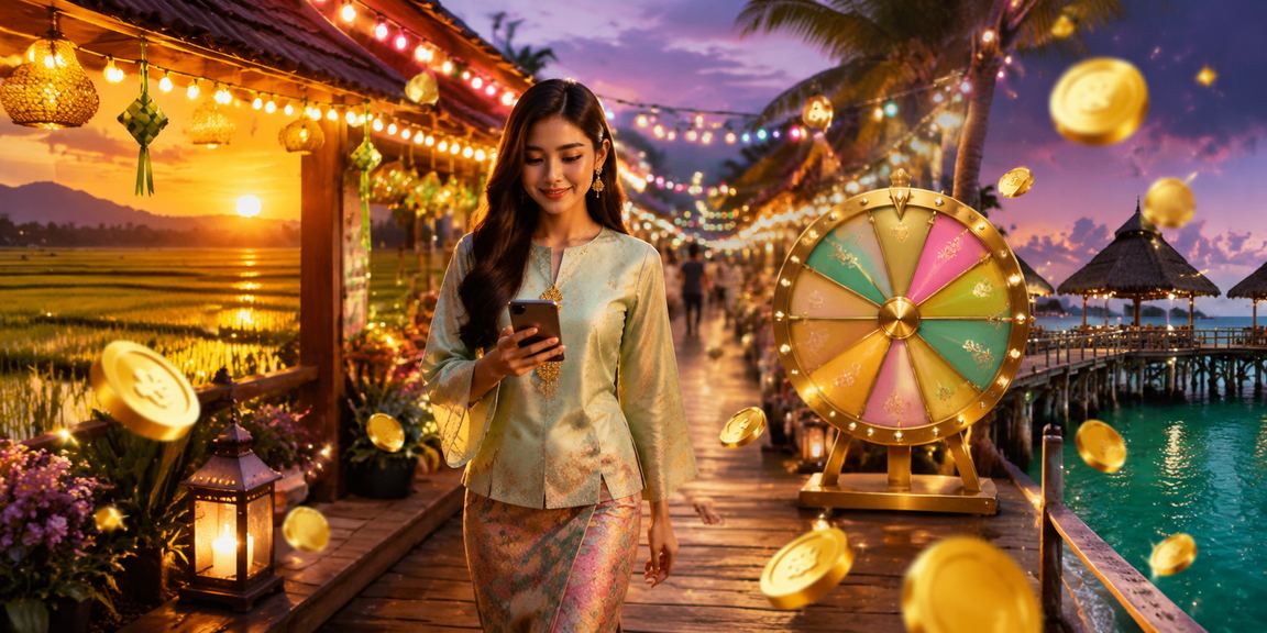 Hari Raya lucky draw in Kedah with a festive celebratory atmosphere