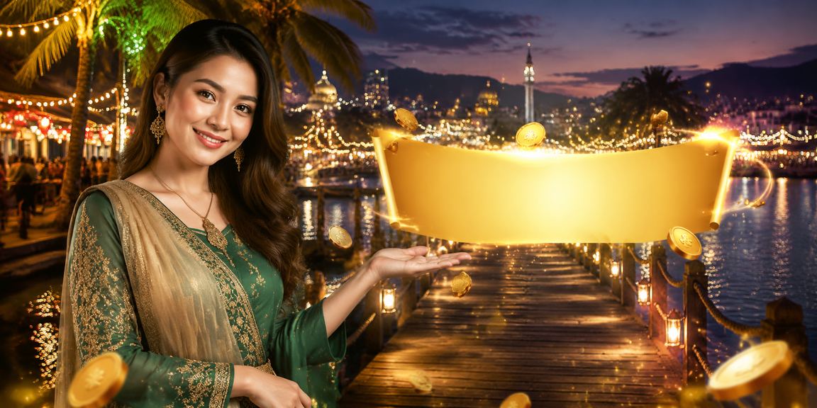 Malaysian entertainment casino atmosphere during Hari Raya with 4tube promotions